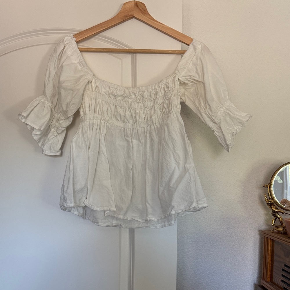 Maya Meyer White Villa Shirt